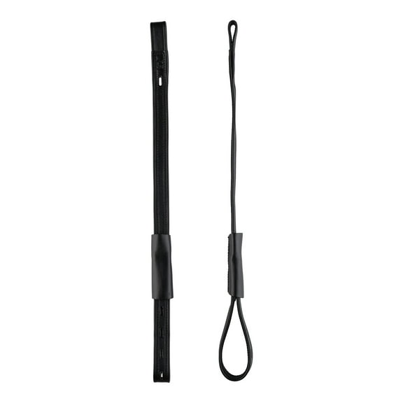 Horze Dressage Soft Stirrup Leathers with Genuine Leather and Nylon Core (Pair)