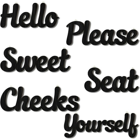 Printed Wooden Sign Welcome Sign Please Seat Yourself Wall