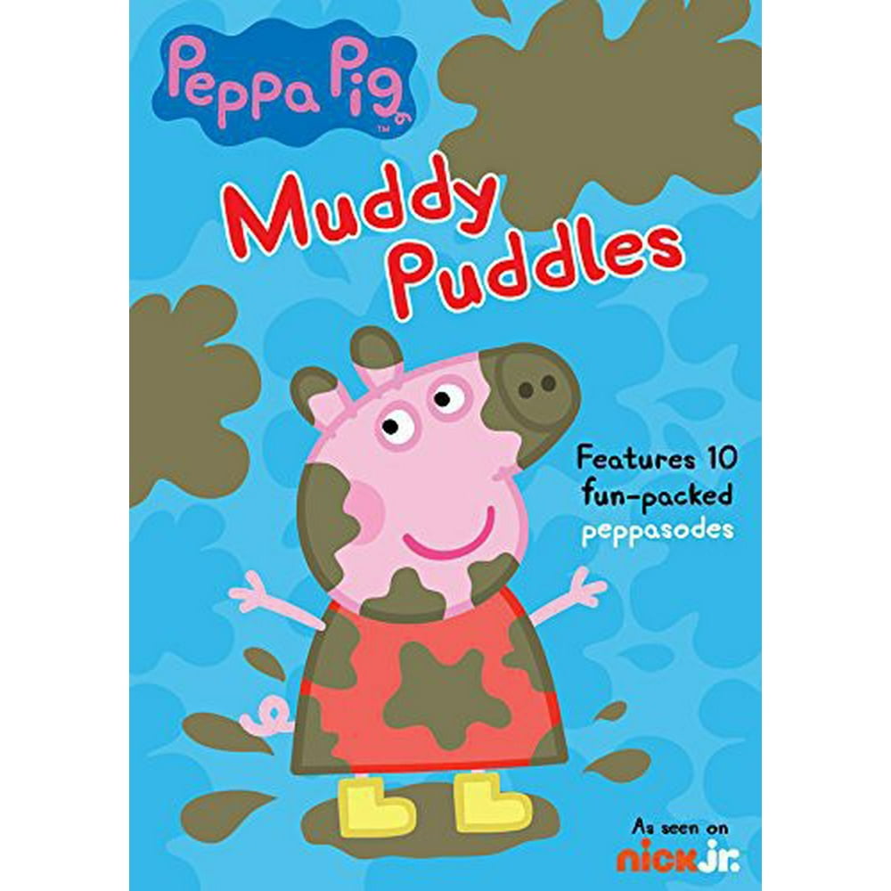 peppa muddy puddle mat