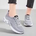 thumbnail image 2 of ibiyuan Aerion Shoes for Women Shoes for Women Sneakers Hands-Free Arch Support Wide Toe Walking Shoes Women Cushioning Non- Mesh Women Tennis Shoes Classic Sports Shoes, 2 of 8