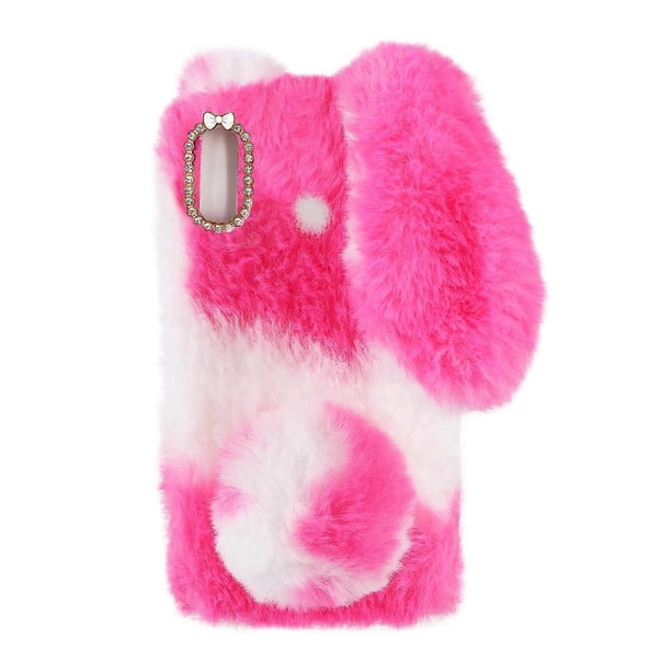 Delicate Protective Cover Plush Phone Protector Compatible with Moto E (2020)
