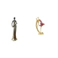 thumbnail image 1 of Figura De Dama Tribal Africana, Escultura Artística Vintage Y Estatua De Resina De Bailarina De Ballet Para Decoración Elegante Del Hogar Y La Oficina Y Regalo., 1 of 8