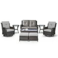 thumbnail image 3 of POCASSY 8 Piece Rattan Sofa Seating Group with Cushions, 3 of 11