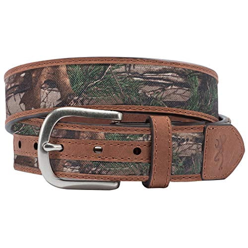 Browning Buckmark Belts Scofield, Realtree Xtra/Tan, Realtree Xtra, 34