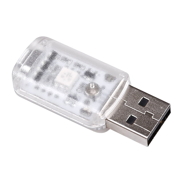 Lámpara De Ambiente De Coche Usb, Luz Nocturna Colorida, Lámpara Led Decorativa Automotriz, Lámpara De Ambiente De Coche Yuarrent VI011029-00