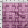 thumbnail image 3 of oneOone Cotton Cambric Pink Fabric Geometric Sewing Craft Projects Fabric Prints By Yard 56 Inch Wide, 3 of 6