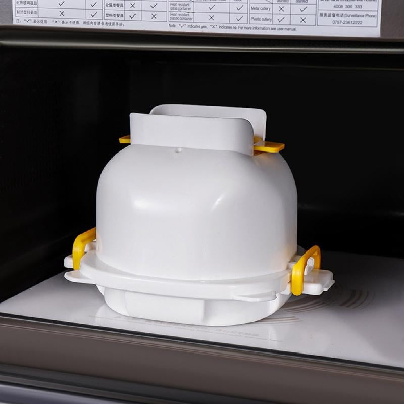 BQBQERT Microwave Eggs Poacher Poached Eggs Cooker Dishwasher Safe Eggs Maker Poached Eggs Steamers Kitchen Gadget Mother Day