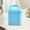 Sky Blue-504, variant on AuroraX Rectangle Mini Trash Can with Swing Lid Stylish 1.5L Cute Pink Wastebaskets Plastic Easy-To-Clean Art Deco Trash Bin for Desk Office Vanity