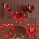 thumbnail image 5 of 3 luces LED colgantes flexibles para de Valentín, decoración para interiores y dormitorios, con ventosa para día de fiesta (2026), 5 of 6