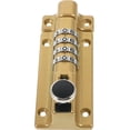thumbnail image 1 of HLONK Safe for Home Gate Latches French Door Hardware Lock Bolts Password Zinc Alloy, 1 of 6