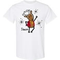 thumbnail image 3 of Inktastic Dancer Reindeer T-Shirt, 3 of 5