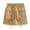 Khaki, variant on Mgmyaa Women's Cargo Skirts Summer Mini Skirt Elastic Waist Short Skirt