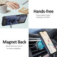 thumbnail image 2 of Military Grade All-In-One Ring Stand Card Case for Samsung Galaxy A14 5G - Navy Blue, 2 of 10