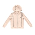 thumbnail image 5 of AINIYS Kids' Hooded Zip-Up Sweatshirt Jacket with Functional Pockets Lightweight Casual Coat for Daily Outdoor Play Wear Pink 5 Years, 5 of 7