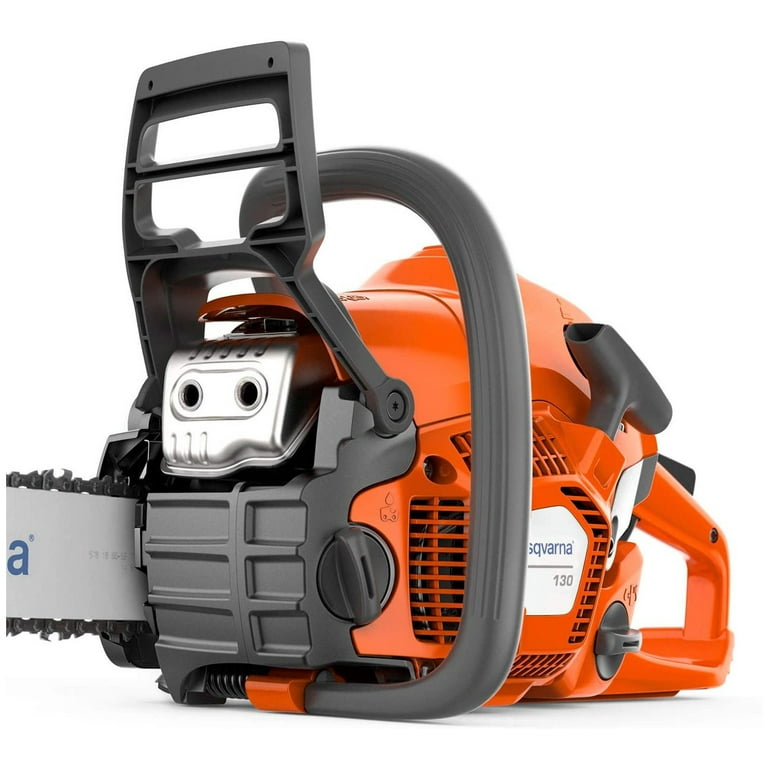 Husqvarna 130 Lightweight Gas Chainsaw 38cc 2 HP Engine 16 Inch Bar Small Size Walmart