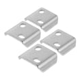 thumbnail image 1 of CRILSTYLEO 4Ud Accesorios De Montaje Para Barra De Toallas En Acero Inoxidable Soporte Firme Para En Color Plata, 1 of 6