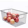 thumbnail image 4 of Paniers de Rangement en Fil pour Congélateur, Bacs de Réfrigérateur Ménagers avec Poignées Intégrées, 4 of 8