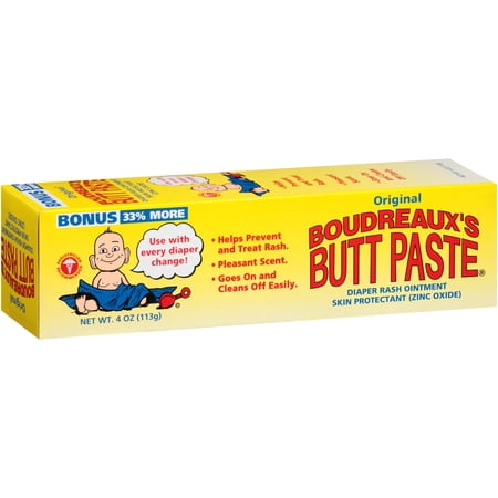 Boudreaux's 4 Oz. Butt Paste Diaper Rash Ointment