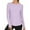 #H-Purple, variant on GuangCheng Womens Long Sleeve Sun Protection T-Shirts Crew Neck Lightweight Quick Dry Hiking Outdoor Tops with Thumb Hole