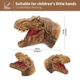 thumbnail image 3 of Hand Puppets Yolococa Dinosaur Realistic Latex Soft, paquete de 3, 3 of 7