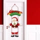 thumbnail image 1 of Colgantes navideños de dibujos animados, colgador de puerta de Papá Noel, decoración de pared de Navidad, adornos decorativos de Feliz Año Nuevo, 2024, 1 of 3