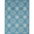thumbnail image 5 of Nourison Jubilant Floral Ivory/Blue 6' x 9' Area Rug, (6x9), 5 of 8