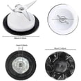 thumbnail image 5 of KitchenAid Blender Coupler Replacement Parts - 4 Leaf Blender Blade and Coupler, 9704230, 5 of 5