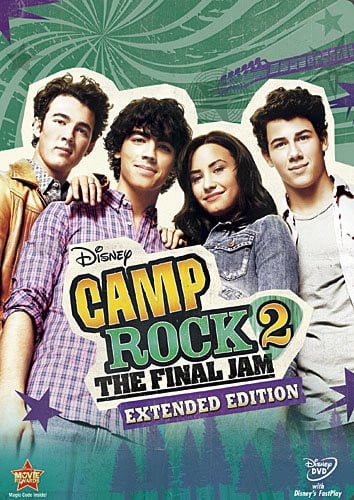 RARE Camp Rock Disney Jonas Brothers Demi Lovato Birthday Party Large Gift Bag 