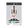 thumbnail image 2 of Die Cut Sticker Arizona, Saguaro Cactus, Tribal Pattern, Contour Vinyl Sticker 3 to 6 inches, (Waterproof Decal for Cars, Water Bottles, Laptops, Coolers), Large, 2 of 5