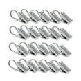 thumbnail image 4 of Raindrops  20 PCS Pleat Curtain Hook Satin Nickel Clips Hospital Use, 4 of 8