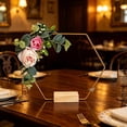 thumbnail image 4 of DIY Wreath Metal Ring With Wooden Base - Floral Arrangement for Wedding Centerpieces Table Decor and Party Ornament, 4 of 6