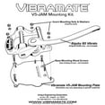 thumbnail image 3 of Vibramate V5-JAM Jazzmaster / Jaguar Bridge Adapter Kit for Bigsby B5, 3 of 3