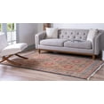 thumbnail image 3 of Rugs.com Amina Collection Rug – 6' x 9' Blue Medium-Pile Rug Perfect For Living Rooms, Large Dining Rooms, Open Floorplans, 3 of 9