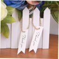 thumbnail image 2 of 100piezas Etiquetas De Boda De Papel Kraft Etiquetas De Agradecimiento Para Regalos Cartas De Agradecimiento Para Recuerdo De Boda De Cuerda, 2 of 4