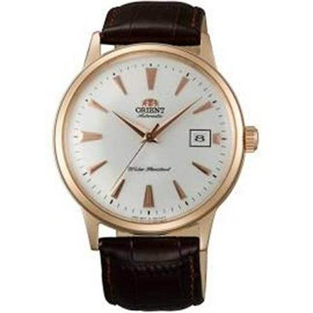 - Orient FAC00002W0 Mens 2nd Generation Bambino Automatic Brown Leather Band Watch