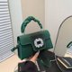 thumbnail image 4 of Bolsos de gran valor para mujer, otoño 2025, nuevo estilo, bolso de mano con estampado de cocodrilo brillante, versátil, informal, bandolera de hombro, pequeño bolso cuadrado, 4 of 5