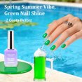 thumbnail image 3 of Gellen Gel Nail Polish, 18ml Vibrant Emerald Green Nail Polish Soak off UV LED Nail Gel Polish Nail Art Manicure Salon at Home DIY Gel, Valentine Gifts for Women Girls, 3 of 8
