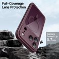 thumbnail image 4 of JETech 360 Full Body Magnetic Case for iPhone 18 Pro Max |Built-in Camera Control Button (Dark Cherry), 4 of 6