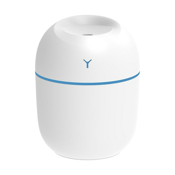 Labymos 220mL Mist Humidifier with Night Light Portable Desk Quiet Cool USB Humidifier Waterless Auto-Off Humidifier for Home Travel Office Bedroom