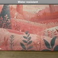 thumbnail image 5 of Ambesonne Woodland Place Mats Set of 4, Forest Warm Happy Colors, Standard Size, Coral Dark Slate Blue, 5 of 5