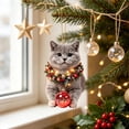 thumbnail image 4 of Cheapark Christmas 2D Acrylic Hanging Ornament Flat Holiday Pendant Decoration for Xmas Tree Seasonal Decor Gift, 4 of 6