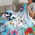 thumbnail image 3 of Mermicorno Starfall anti-pilling, suave, ligera, esponjosa y acogedora de lujo para hogar y cocina – Perfecta para niños y adultos,200X150cm, 3 of 6