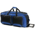 thumbnail image 3 of Fila FL LUD 532 BL 32 inch Lightweight Rolling Duffel Blue, 3 of 5