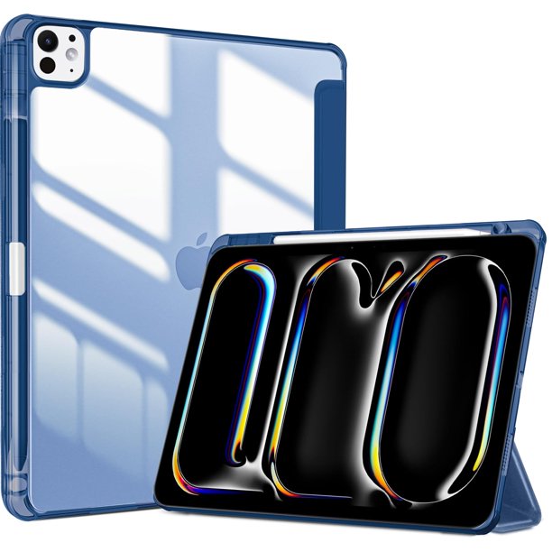 Funda para tableta ProCase Smart para iPad Pro 11 2024 5ª generación, azul marino