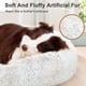 thumbnail image 4 of Cama para Perros Donut Grande, Cama Redonda Relajante y antiansiedad, Cama Ultra Suave y autocalentable para Perros, Gatos, Cachorros y Gatitos, 4 of 7