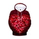 thumbnail image 3 of Sudadera con capucha con estampado 3D de pareja feliz día de San Valentín para hombres y niños, sudaderas con capucha de moda Streettear, ropa para amantes de Harajuku, sudadera con capucha, 3 of 5