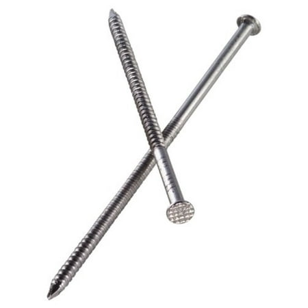 

Simpson S4SND5 4d Cedar & Redwood Siding Nails 1-1/2 14 ga 304 5LB Stainless