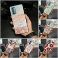 thumbnail image 4 of KDY-Phone Case For MOTO G Stylus 5G 2022, Full wrap Waterproof flower Graffiti TPU Durable Phone Pouch Oil Painting Dirt-resistant Anti-knock Cartoon Cute Protective Anti-dust Soft case, 4 of 9