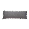 thumbnail image 7 of Better Trends Agnes 100% Cotton 12" x 36" Body Pillow - Gray, 7 of 7