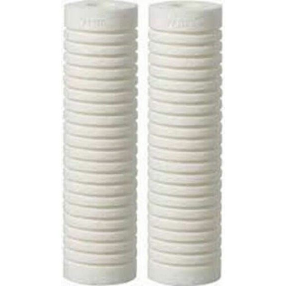 fits 3M 3WH-STD-S01H Grooved WATER FILTER For Standard Whole House Filtration System 2 PK